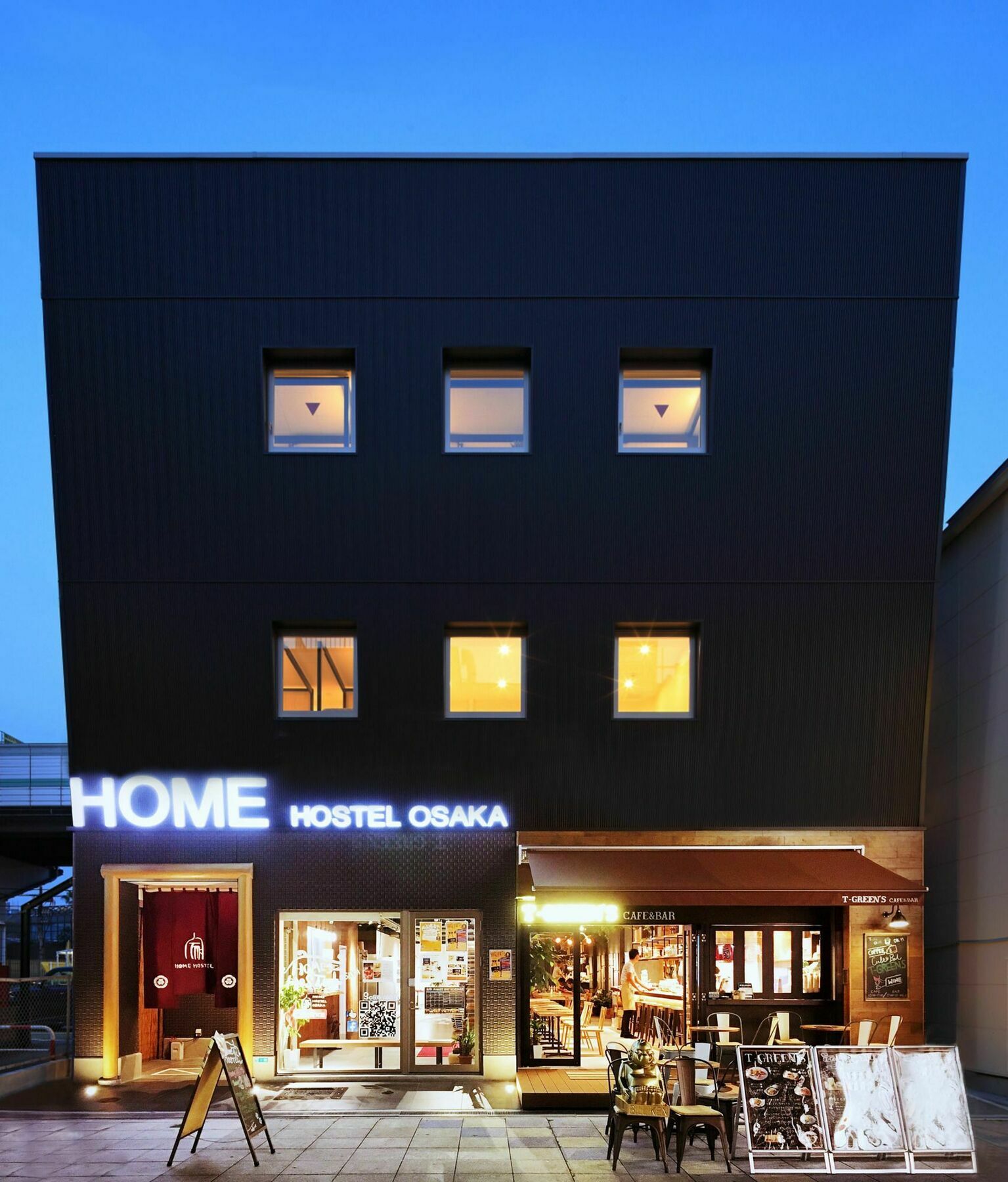 Home Hostel Осака Екстериор снимка