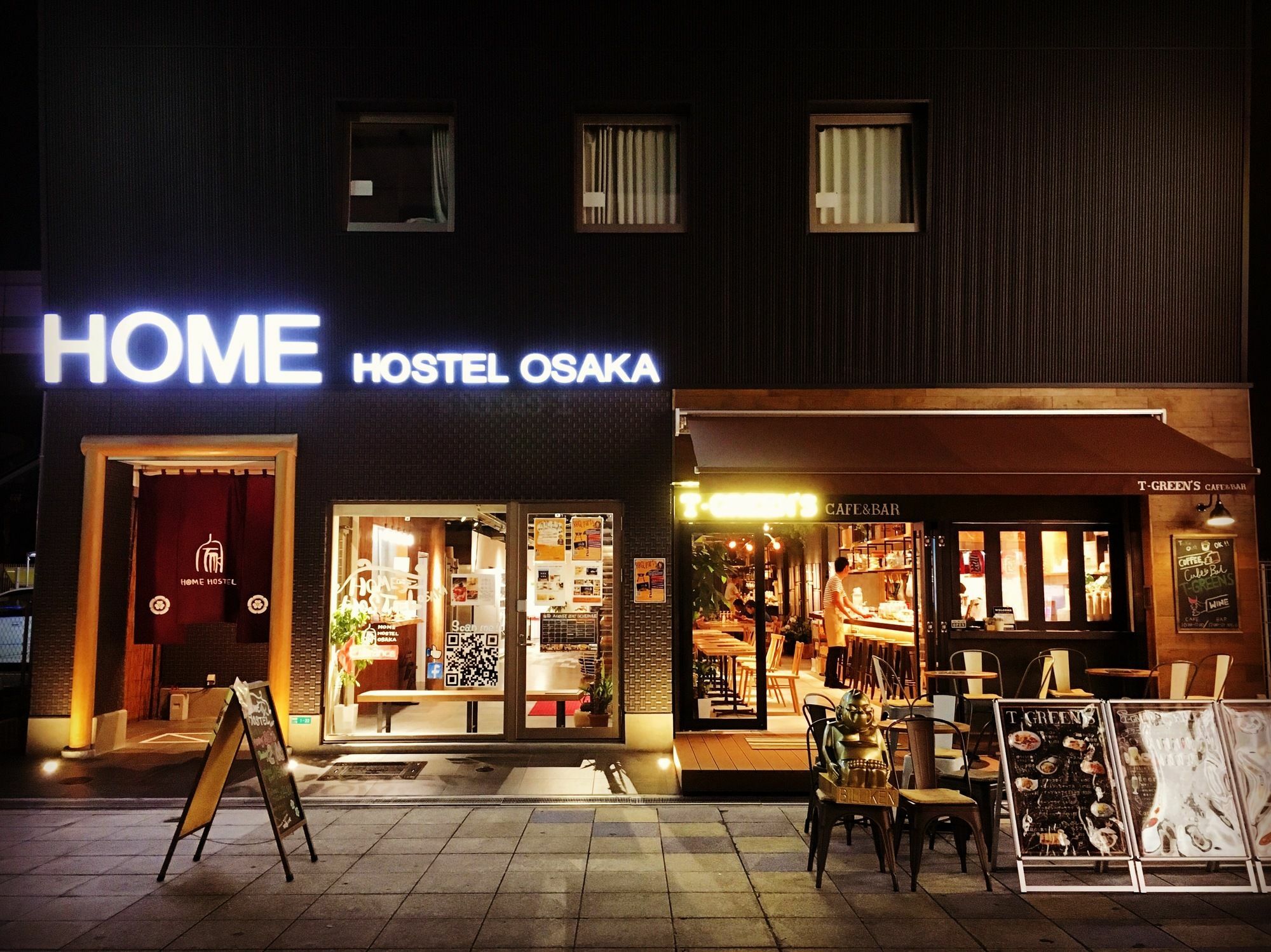Home Hostel Осака Екстериор снимка